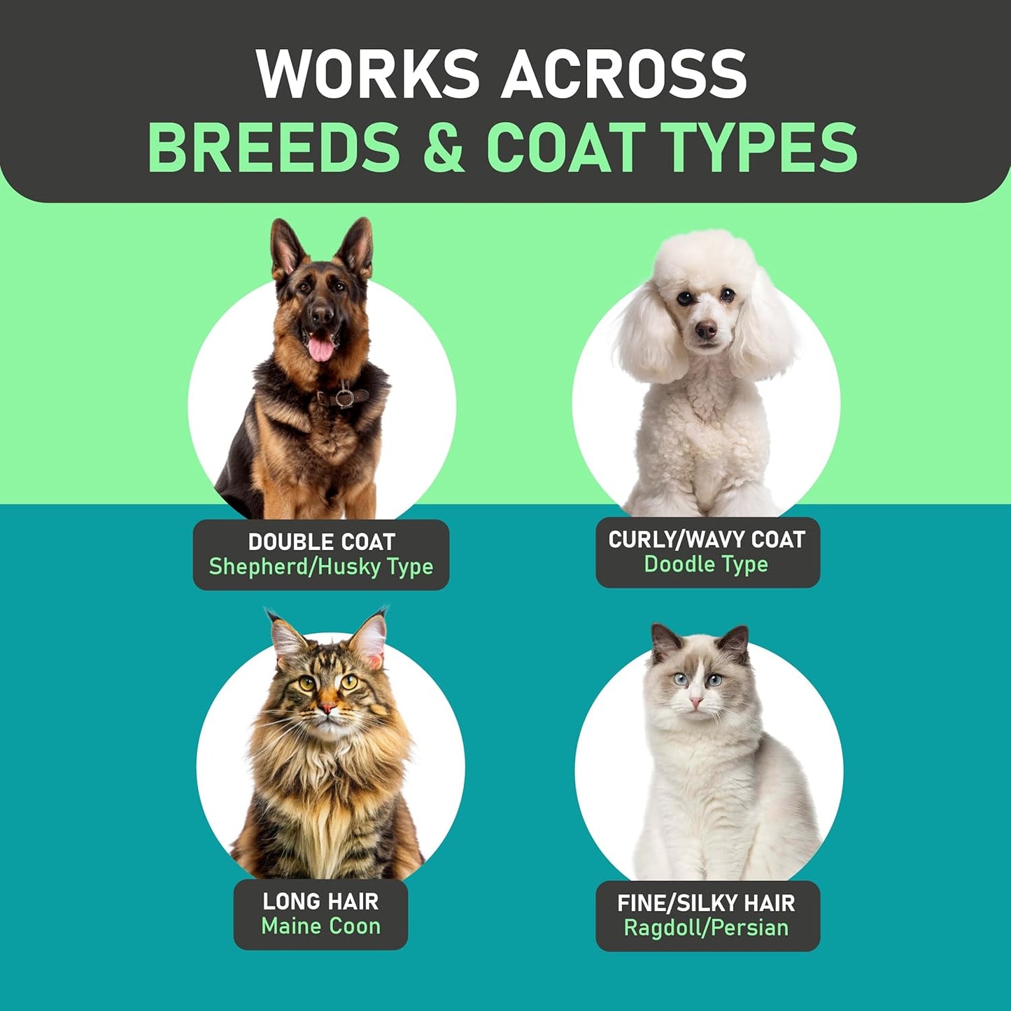 Pet Grooming Comb – Pain-Free Detangling for Happy Pets