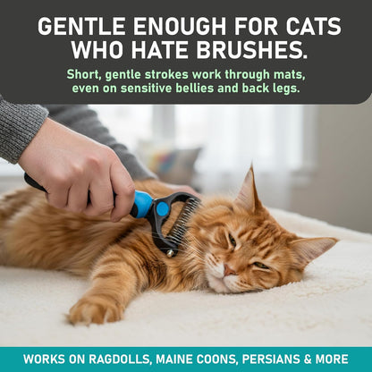 Pet Grooming Comb – Pain-Free Detangling for Happy Pets