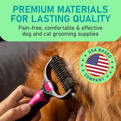 Pet Grooming Comb – Pain-Free Detangling for Happy Pets