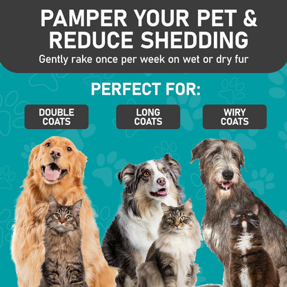 Pet Grooming Comb – Pain-Free Detangling for Happy Pets