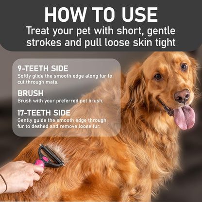 Pet Grooming Comb – Pain-Free Detangling for Happy Pets