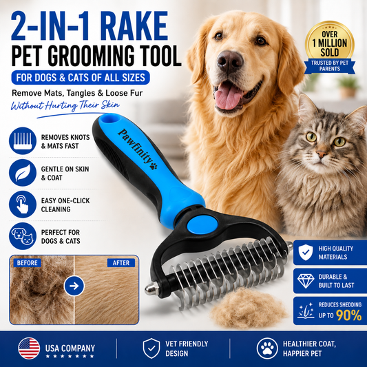 Pet Grooming Comb – Pain-Free Detangling for Happy Pets