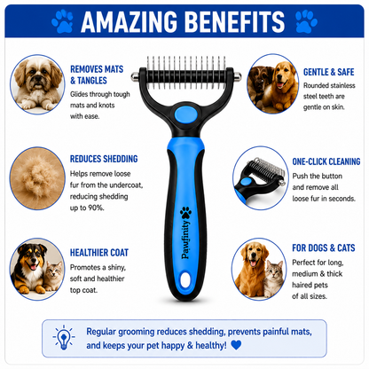 Pet Grooming Comb – Pain-Free Detangling for Happy Pets